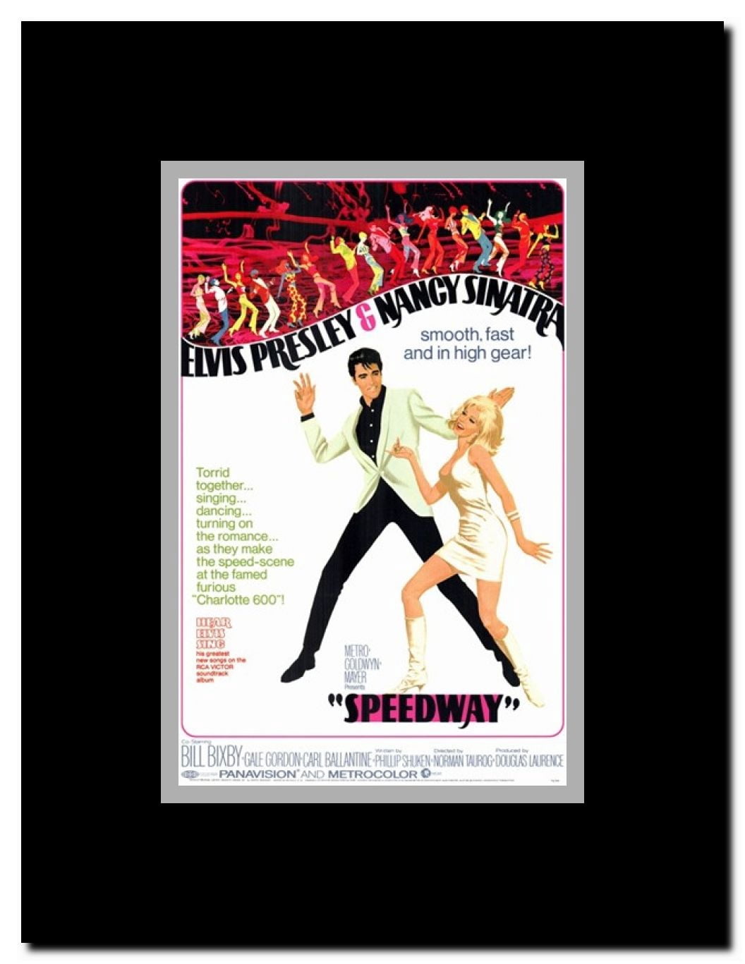 Speedway Framed Movie Poster