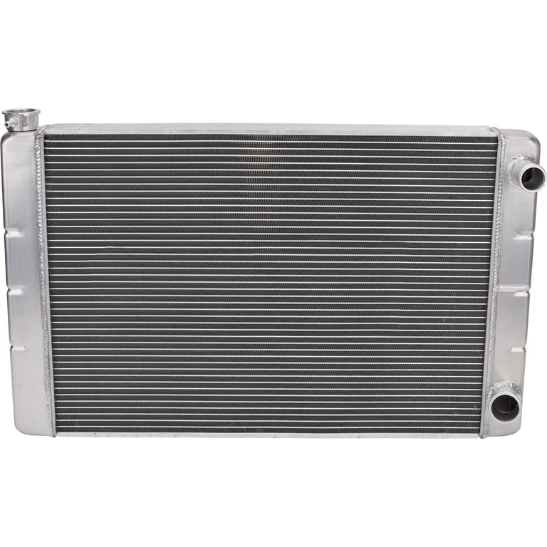 Speedway Motors 28-Inch Double Pass Aluminum Racing Radiator, S/B