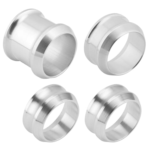 Speedway Motors 4 Piece Micro-Sprint Tapered Spacer Kit, Includes Four 30 Degree Tapered Axle Spacers, Assembly Required, Two 3/4, One 1, and One 1 3/4" Spacer