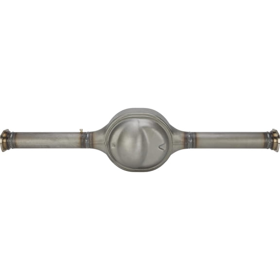 Speedway Motors 54 Inch Rear End Axle Housing, Fits Ford 9 Inch, Fabricated Steel Center Section, Pumpkin-Centered Housing, Vent on Driver Side Axel Tube, Includes Stud Nuts