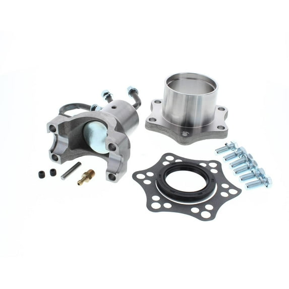 Speedway Motors 6-Spline V8 Banjo Rear End Open Drive Conversion Kit, Fits Ford 1935-48, Compatible with 1350 Style U-Joint, No Machine Work Required for Installation