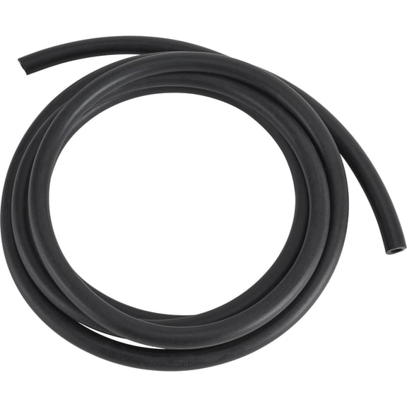 Speedway Motors 7/32 Inch Windshield Washer and Vacuum Hose, 6 FT Black EPDM Rubber Tubing, Heat and Weather Resistant Line for Classic or Modern Vehicles, Trim-to-Fit Design