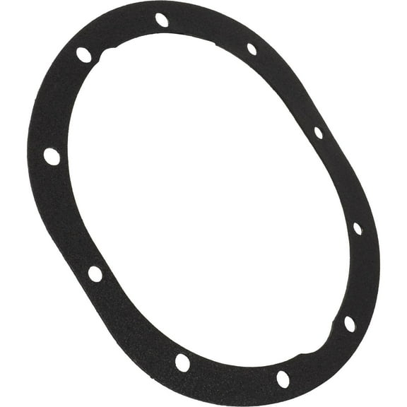 Speedway Motors 9 Inch Rearend Axle Housing 3rd Member Pumpkin Gasket, Steel Core and Non-Stick Coated Gasket Material, Reusable Design for Multiple Uses, Black