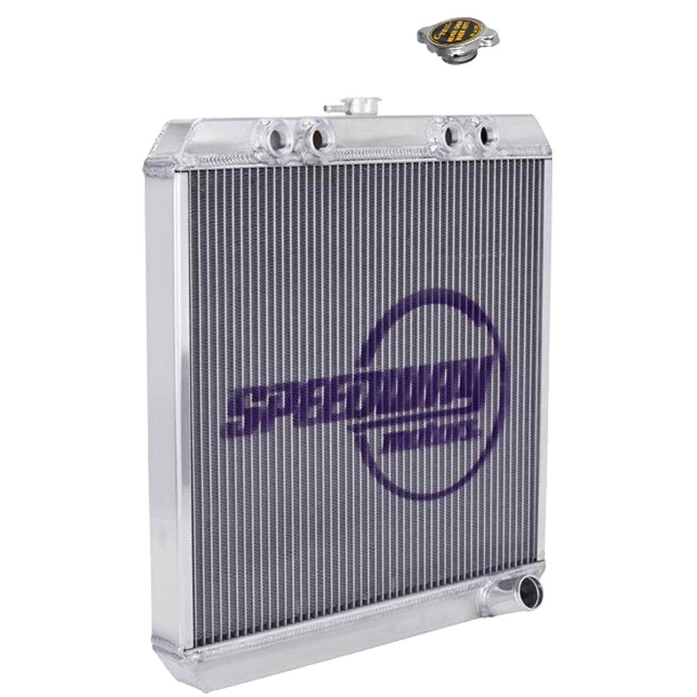 Speedway Motors Aluminum Sprint Car Radiator with C&R 30lb Cap ...