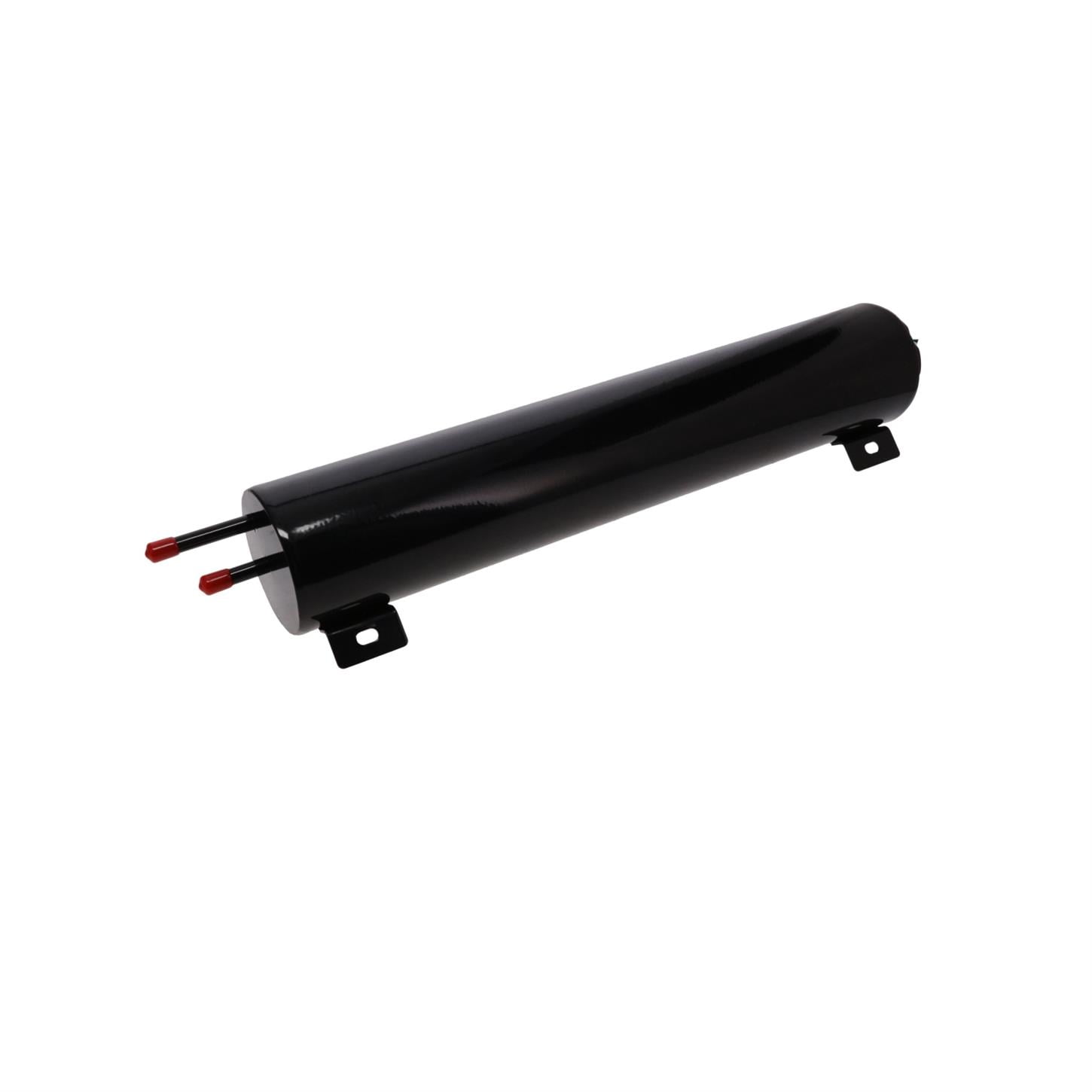 Speedway Motors Black Stainless Steel Coolant Expansion Overflow Tank ...