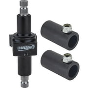 Speedway Motors Blue Small Body 21 Steering Quickener and Couplers Kit - Gain Precise Steering Ability - Lightweight Design - 3/4"-36 Spline -1.8 lbs