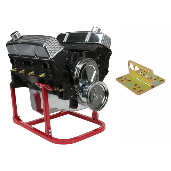 Speedway Motors Engine Storage Stand & Lift Plate, Fits Small Block Chevy