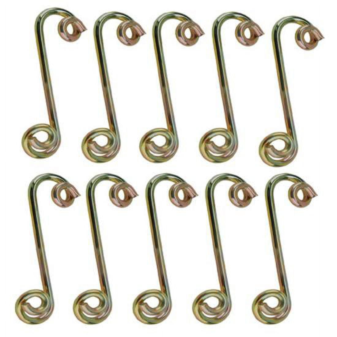 Speedway Motors Flat Quarter Turn Fastener Springs, Pack of 10, Steel ...