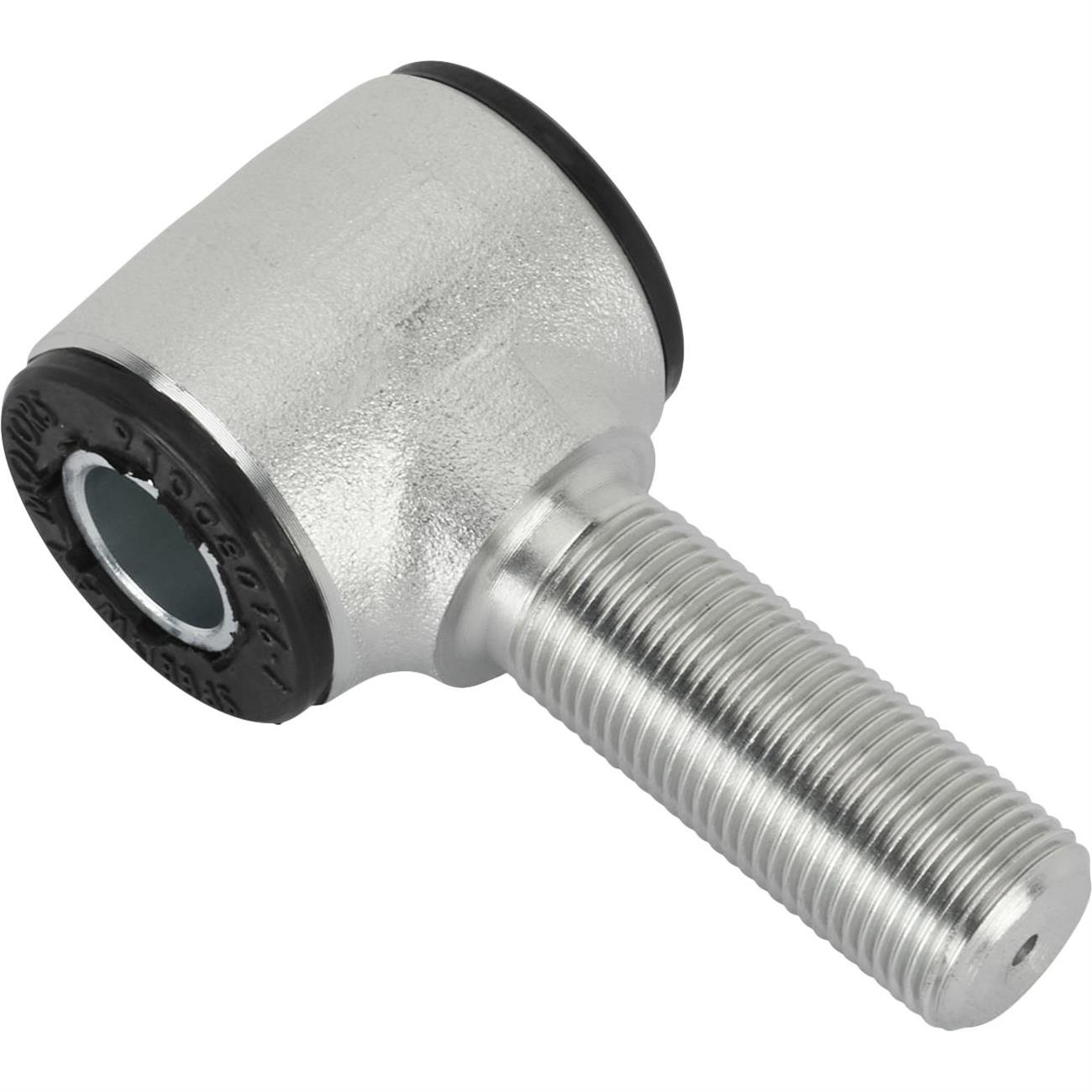 Speedway Motors Forged 4-Bar Rod End, 3/4-16 RH Thread, Zinc Plated - Polyurethane Bushing, Steel Construction - Ideal for Suspension Link with Smooth, Comfortable Ride - Corrosion Resistant