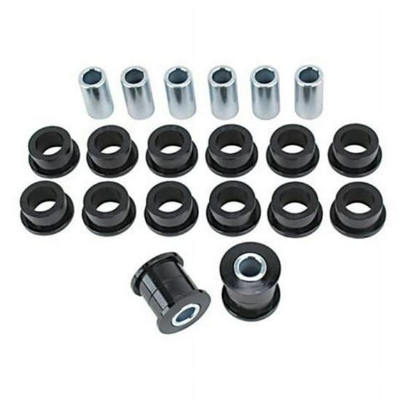 Speedway Motors Four-Bar Rod End Plastic Bushing Kit - Set of 8 - Fits Speedway 5/8" Threaded 4-Bar Ends - Black Plastic Construction - Replacement or Custom Build