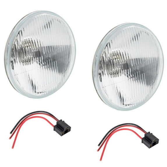 Speedway Motors Headlight 7 Inch Round w/Pigtail Kit