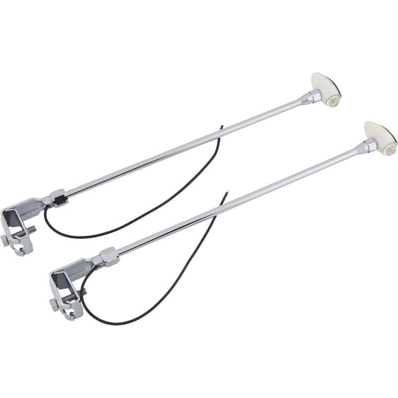 Speedway Motors Illuminated Fender Guides W/ Milky Colored Lens