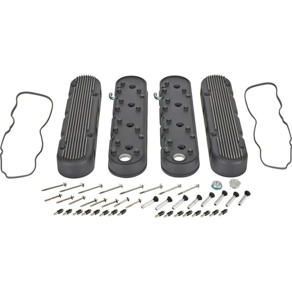Speedway Motors LS Finned Aluminum Valve Covers