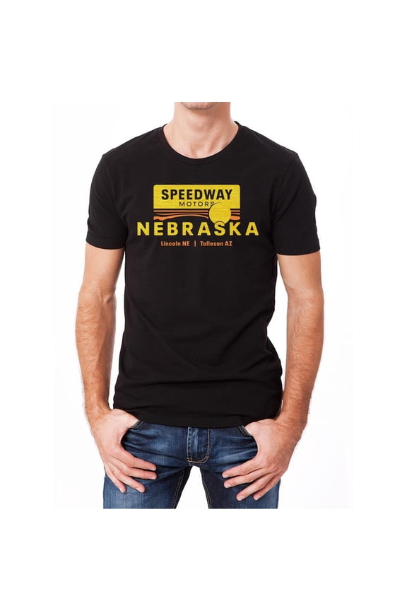 Nebraska T-Shirt, Black, Medium