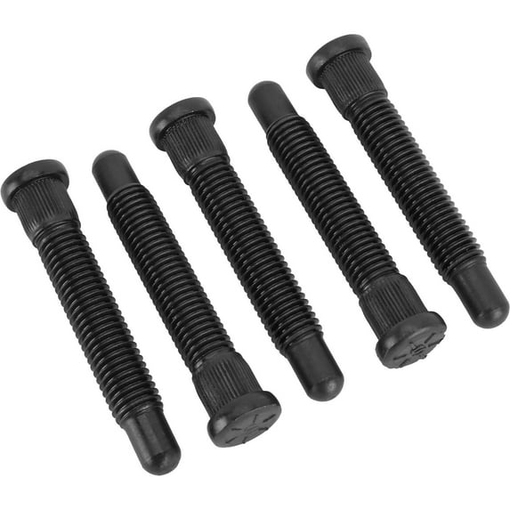 Speedway Motors Oversize Wheel Stud, 5/8 x Inch Coarse, .685 Inch Knurl Diameter, .625 Inch Knurl Length, 4 Inch Length Allows Application of Wheel Spacers, Sold as a Box of 5