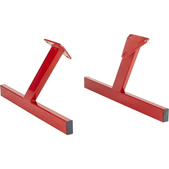 Speedway Motors SBC/BBC Chevy V8 Engine Storage Stands - Lightweight & Compact - Fits 1958 and newer Small & Big Block Engines - Red Steel - Optional Caster Wheels