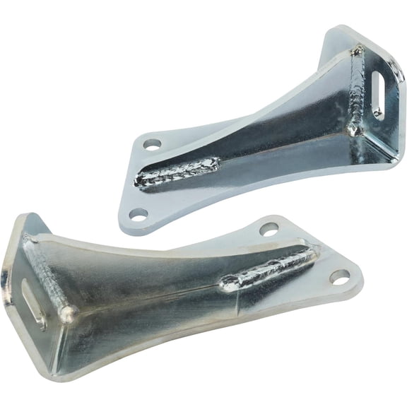 Speedway Motors SBF Engine Mount Brackets to Mount 1962-1994 SBF 289-302 into Most Chassis, Bolt-On Steel Motor Mounts with Hardware for Engine Swap Projects