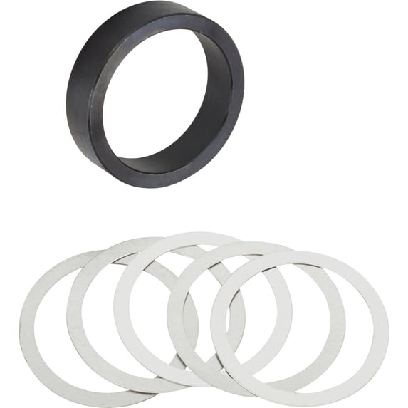 Speedway Motors Solid Pinion Bearing Spacer Kit with Shims, Fits Ford 9 Inch, Includes Shims, Spacers can be Reused