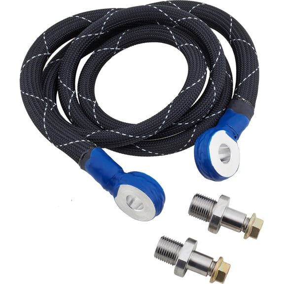 Speedway Motors Sprint Car King Pin Front Axle Restraint Tether, No-Fob, 50 Inches, Increase Safety on your Race Car, Sold Individually