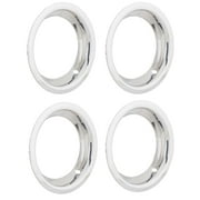 Speedway Motors Stainless Steel Trim Beauty Ring, Designed to Fit Speedway Motors 15 Inch GM Rally Wheel, 15” x 3” Polished Stainless Trim Ring, Set of 4