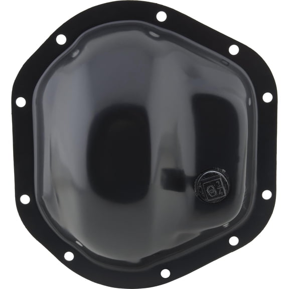 Speedway Motors Steel Differential Cover Compatible with Dana 44 Front or Rear Axles, 10-Bolt Pattern EDP Black Finish, Includes Drain Plug, many different applications