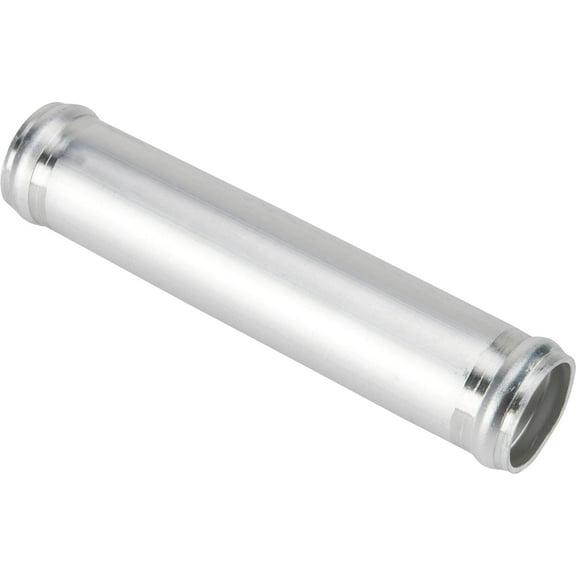 Speedway Motors Straight Aluminum Radiator Hose Connector, 1.50" O.D., 6" Length, Customizable for Radiator/Coolant Hoses, Features Bead Ends for Pressure Retention, Available in Various Sizes