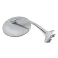 thumbnail image 1 of Speedway Motors Universal Clamp-On Side Rear View Door Peep Mirror - 4 Inch Diameter - Die Cast Chrome Arm - Rustproof Stainless Steel Head - Universal Fit, 1 of 2