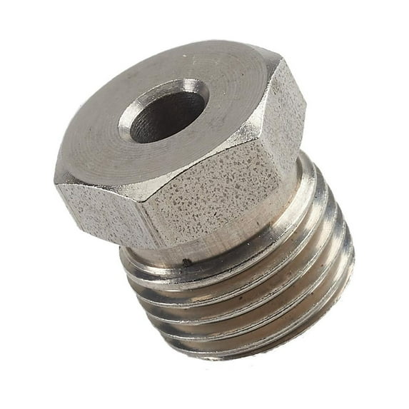 Speedway Stainless Steel 9/16 Inch Fitting Tube Nut, 3/16 Tubing