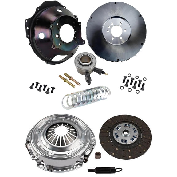 Speedway Street Clutch/Bellhousing/Flywheel, 2 Piece Rear Main