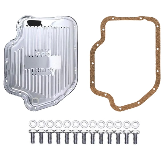 Speedway TH400 Chrome Transmission Pan Kit