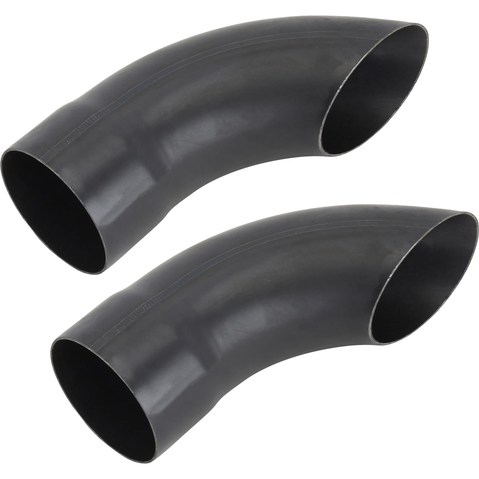 Speedway Turn-Down/Kickout Tail Pipe Tips - Universal Fit - Premium Raw ...