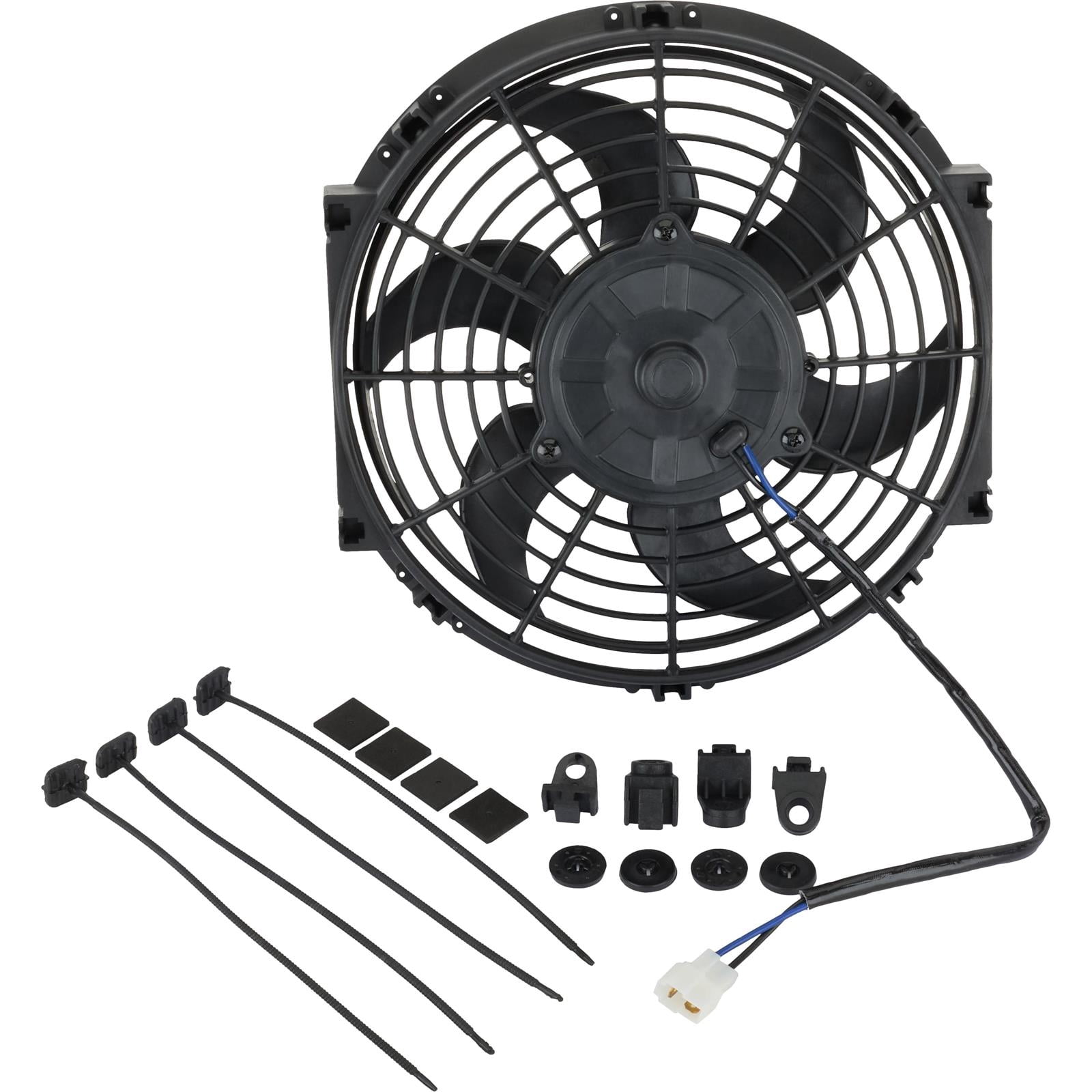 Speedway Motors Universal Automotive Electric Radiator Cooling Fan, 10 ...