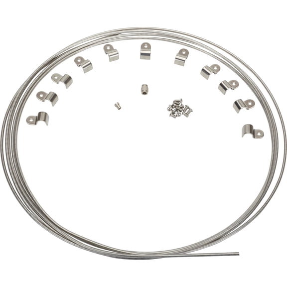 Speedway Universal Stainless Steel 3/16 -3AN Brake line Kit