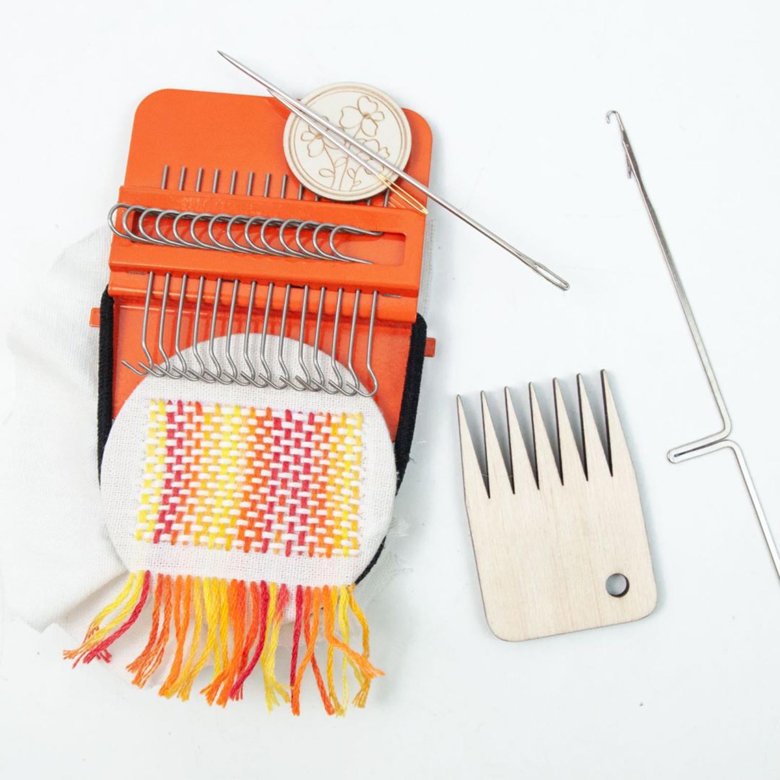 Speedweve Type Loom Repair Beginner Hole Repair Tool Set Knitted Crochet Hooks Weaving Mending Loom for DIY Gifts for Beginner