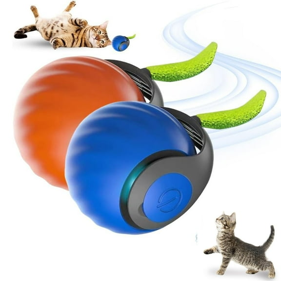 Speedy 3.0 Tail Cat Toy,2026 New Speedy Tail Interactive Cat Toy for Indoor Cats,Speed Adjustment- Automatic Moving Smart Cat Toys Ball with Tail for Bored Indoor Cats Dogs USB Rechargeable