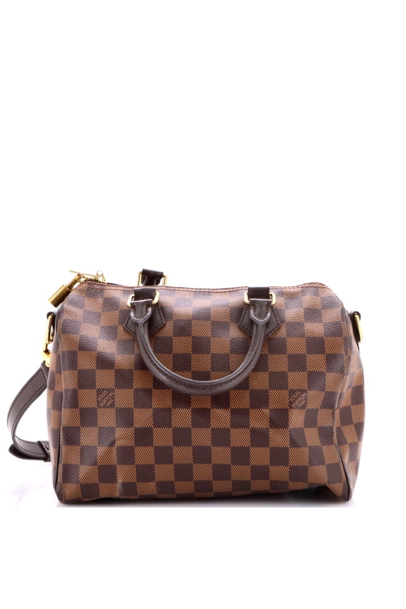 Speedy Bandouliere Bag Damier 25 By Rebag