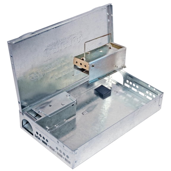 Speedy Clean Repeater Multiple Catch Mouse Trap with Removable Ramps Easy-Clean Galvanized Steel Indoor Rodent Trap, Catches Up to 30 Mice, No Bait or Poison Needed