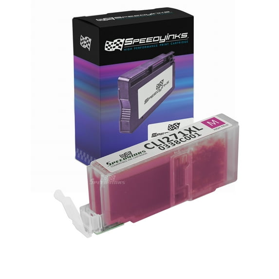Speedy Compatible Cartridge Replacement for Canon CLI-271XL 0338C001 High Yield (Magenta)