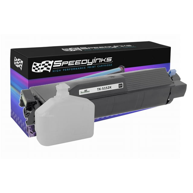 Speedy Compatible Toner Cartridge Replacement for Kyocera TK-5152K / 1T02NS0US0 (Black)