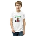 thumbnail image 1 of Speedy Duck in Race Car Kids' Graphic Tee – Fun and Fast Design, Youth Short Sleeve T-Shirt (White, XL), 1 of 3