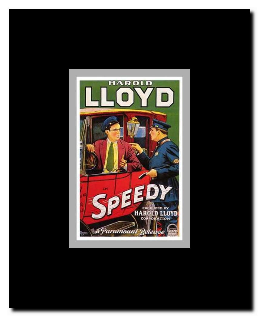 Speedy Framed Movie Poster