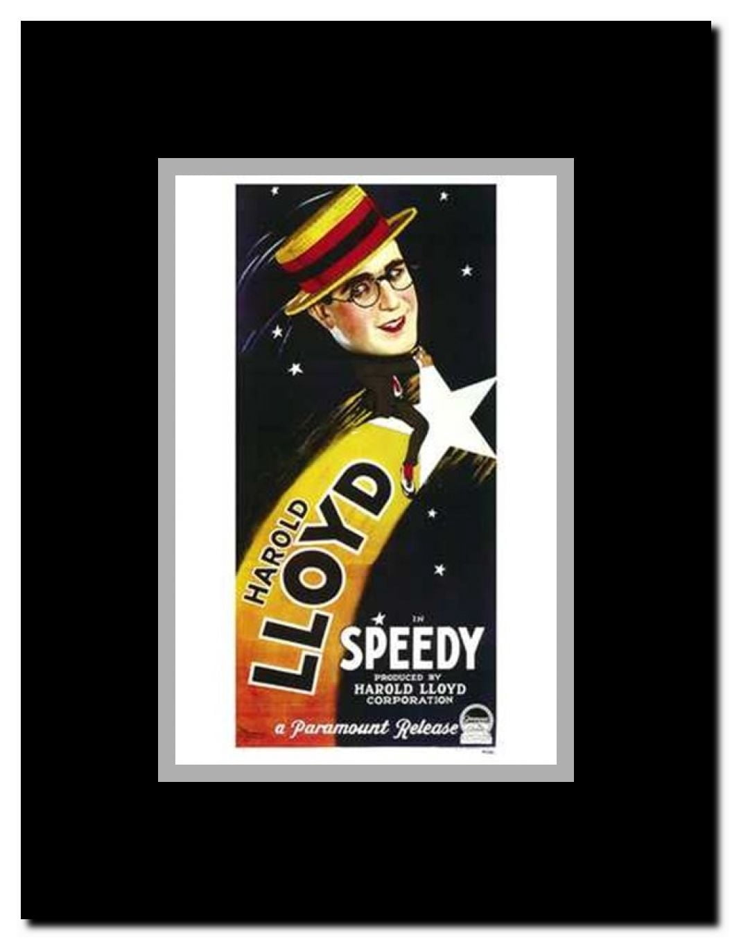 Speedy Framed Movie Poster