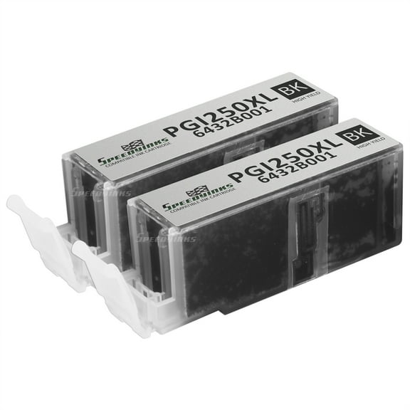 Speedy Inks - Compatible Canon 6432B001 / PGI-250XL HY Pigment Blk Cartridge