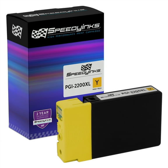 Speedy Inks Compatible Ink Cartridge Replacement for Canon PGI2200XL | 9270B001 High Yield (Yellow)