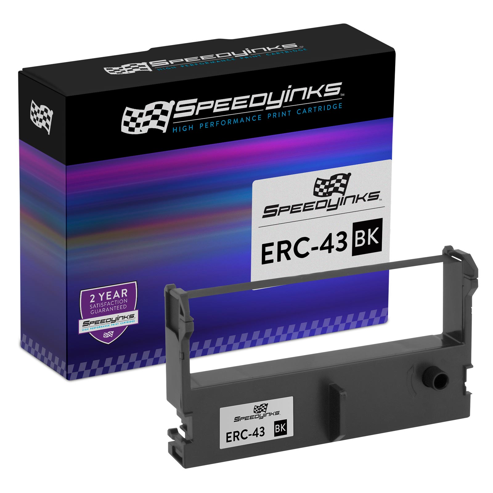 Speedy Inks Compatible Printer Ribbon Replacement for Epson ERC-43 ...
