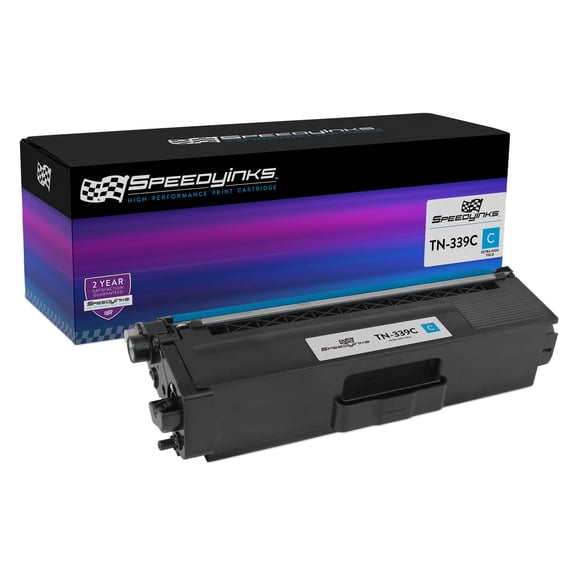 Speedy Inks Compatible Toner Cartridge Replacement for Brother TN339 Super High Yield (Cyan)