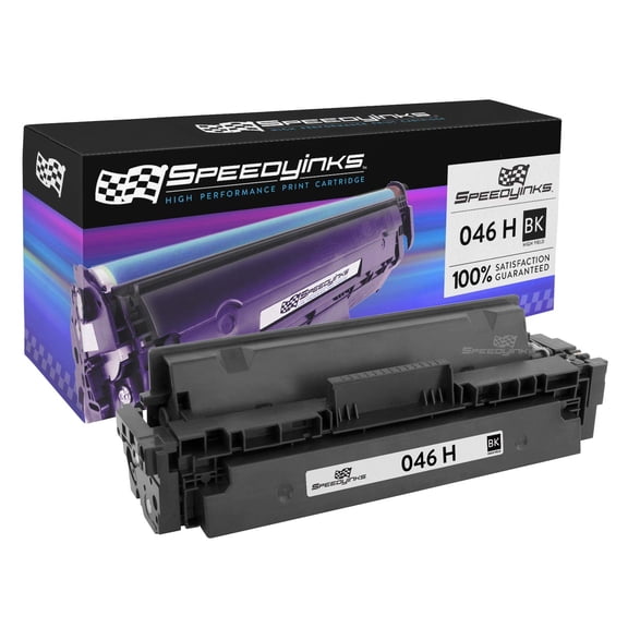 Speedy Inks Compatible Toner Cartridge Replacement for Canon 046H 1254C001 High Yield (Black)