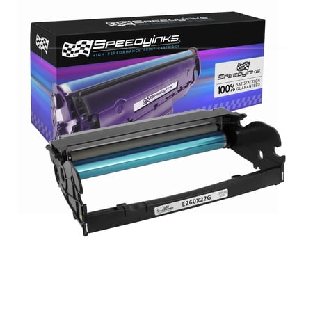 Speedy Inks Reman Drum Unit Replacement for Lexmark E260X22G