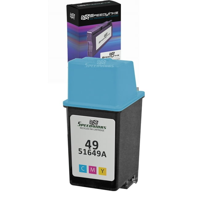 Speedy Inks - Remanufactured Replacement Ink Cartridge for HP 49 51649A Tri-Color