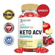 Speedy Keto ACV Gummies 1000MG Dietary Supplement 60 Gummys